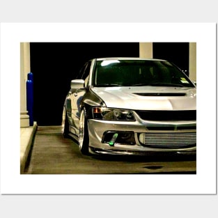 Slammed Evo8 smiling face 😃 Posters and Art